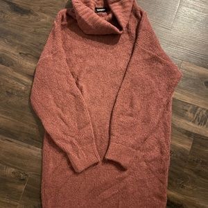 Express Cowl Neck Sweater Dress *Like New!*
